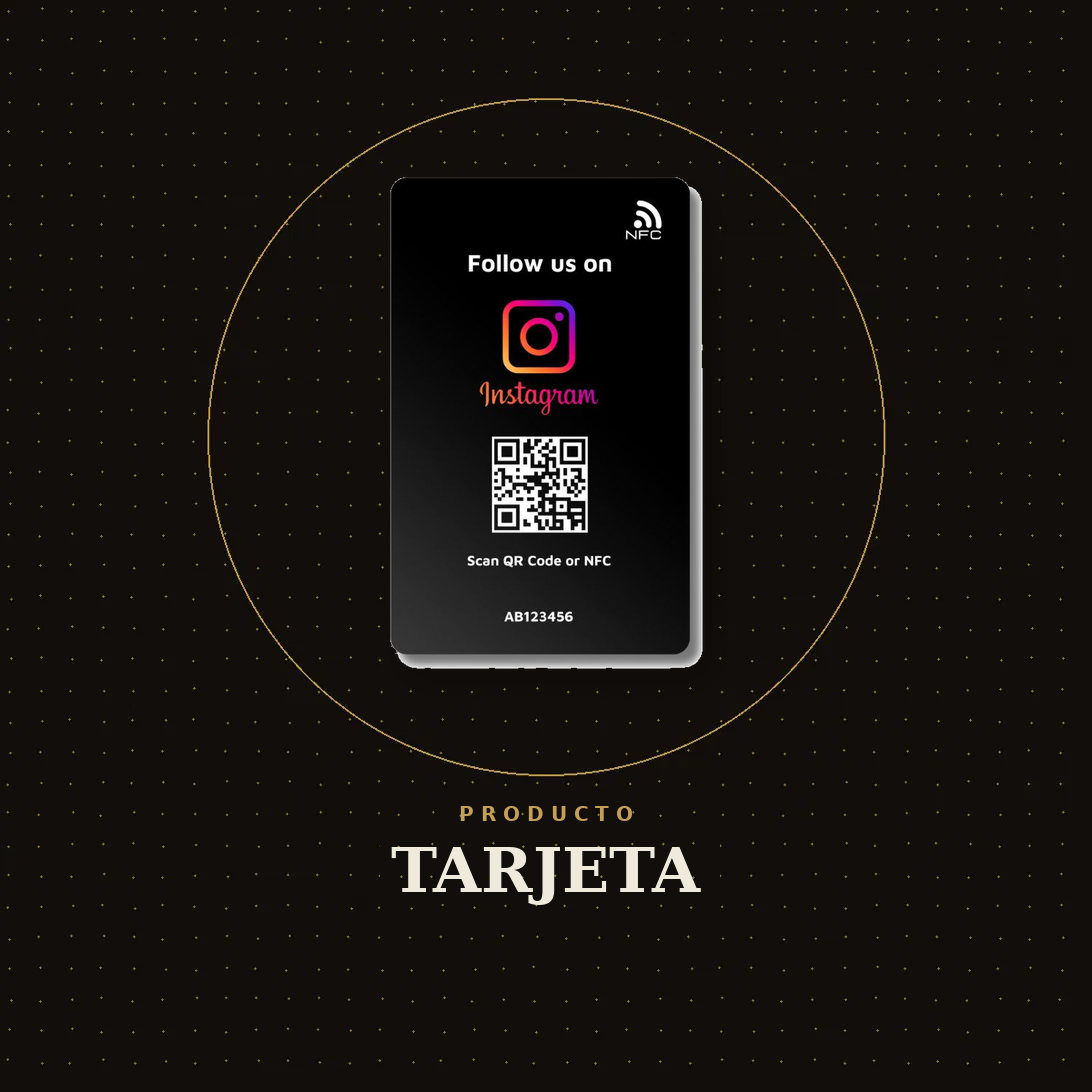 Tarjeta NFC Instagram