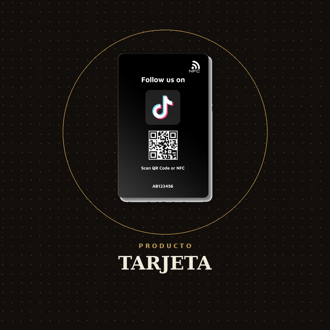 Tarjeta NFC TikTok