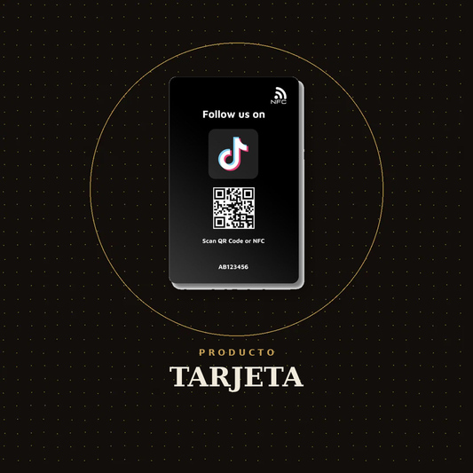 Tarjeta NFC TikTok