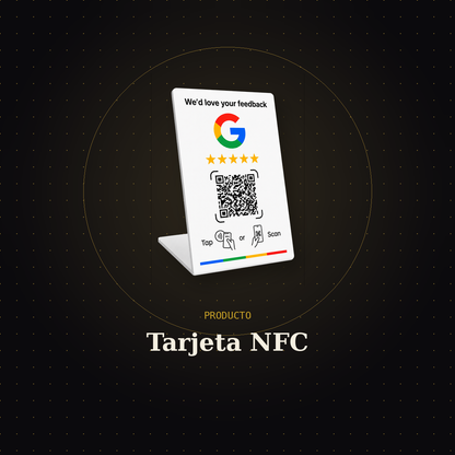 Tarjeta NFC Google Reviews