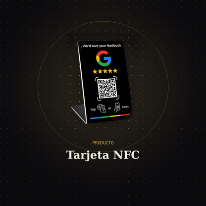 Tarjeta NFC Google Reviews